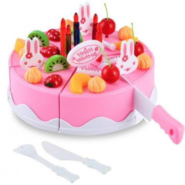 Birthday fruit cake play set