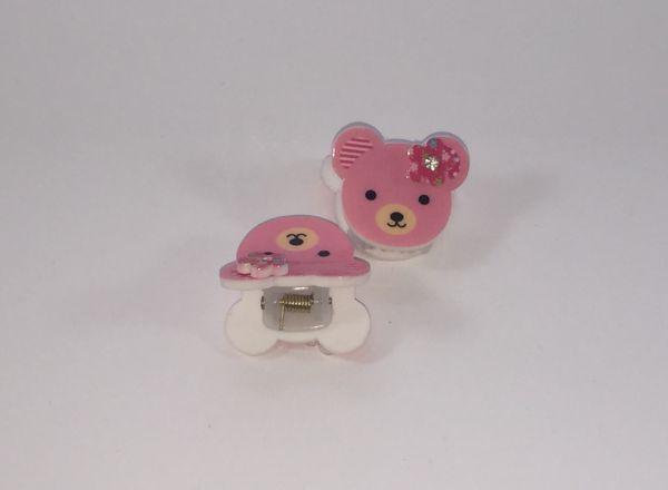 Teddy shape small clips