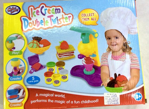 Putty ice cream store play set