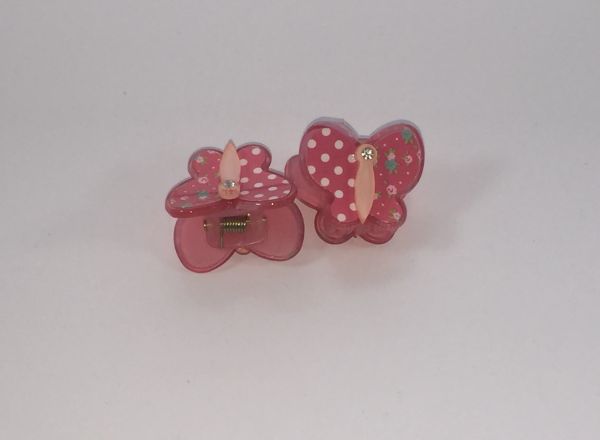 Butterfly shape small clips