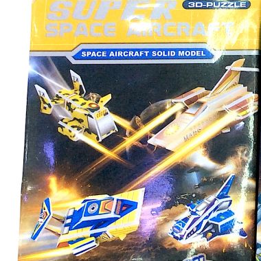 3D puzzle space aircraft