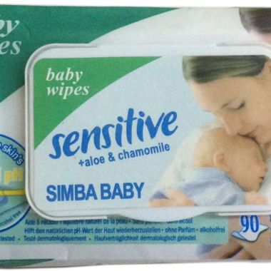 Baby wipes with aloe vera 90 wipes