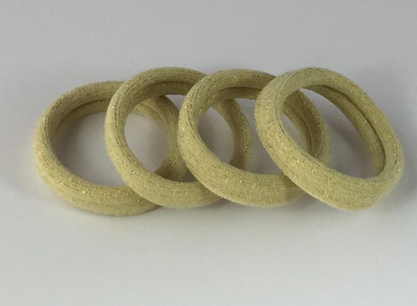 Glittery Elastics