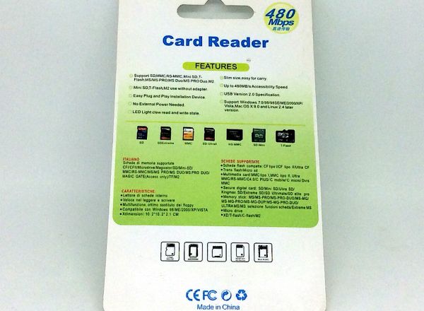 Card reader USB