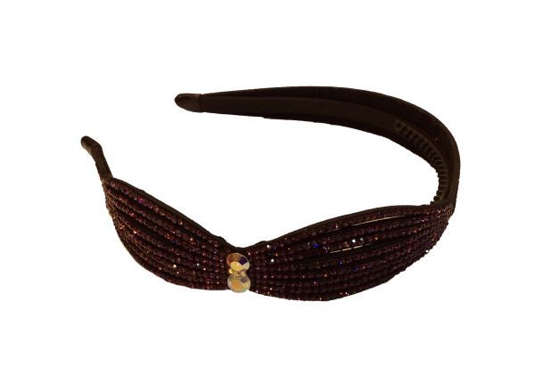 Headband with Swarovski stones
