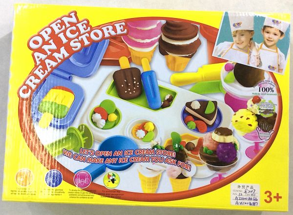 Ice cream store play set