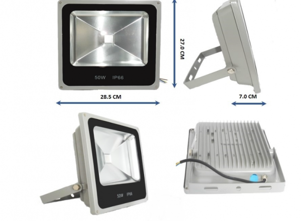 LED floodlight IP66 4250 lumen