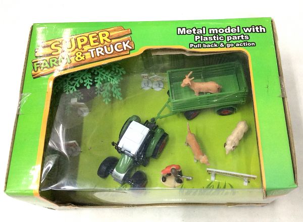 Farm truck with animals