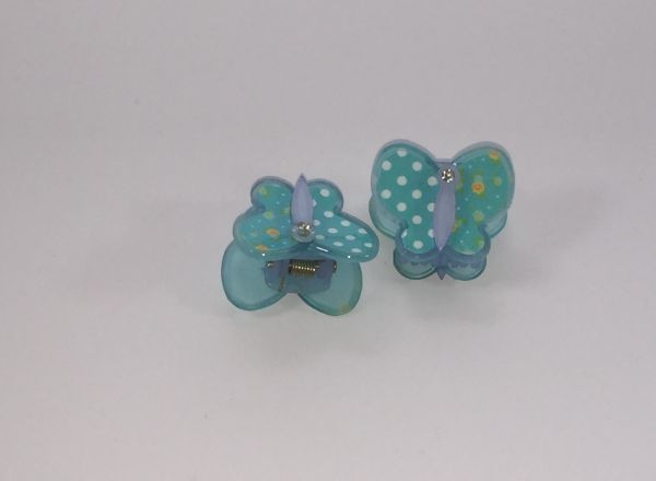 Butterfly shape small clips