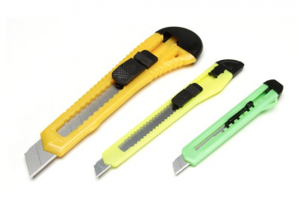 Box cutter set 3 pieces