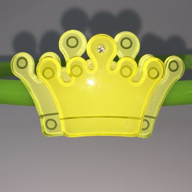 Head band with crown shape