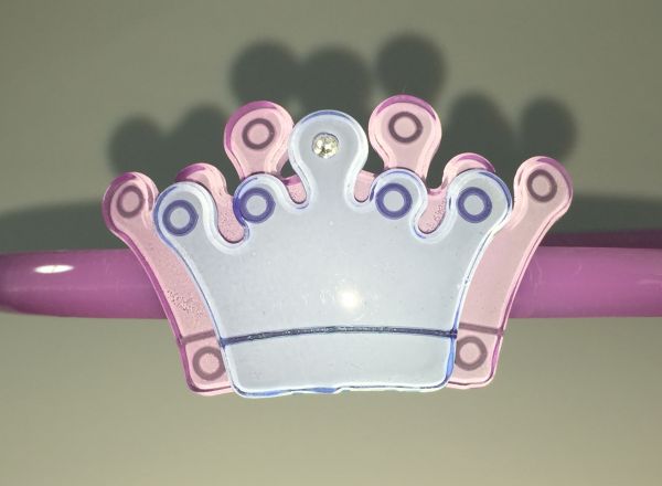 Head band with crown shape