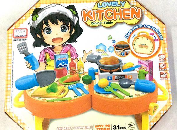 Lovely kitchen play set