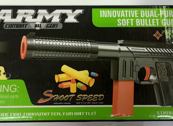 Soft bullet gun