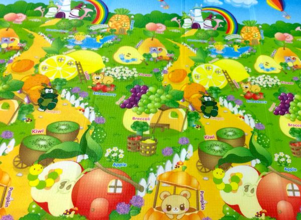 Baby playmat 1.5m x 2m double printed