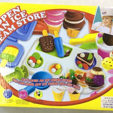 Ice cream store play set