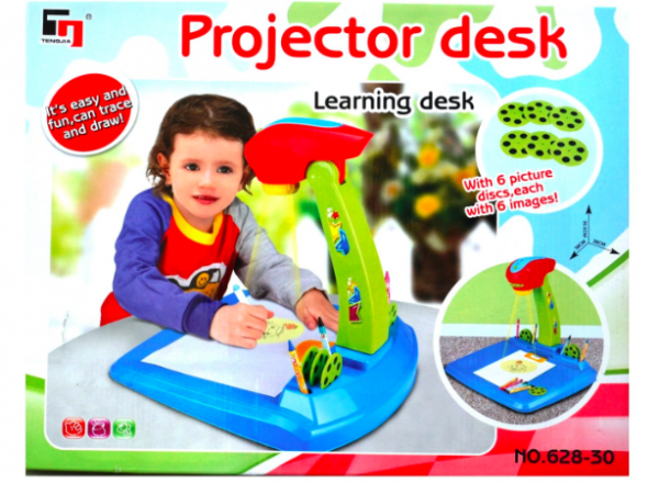 Projector desk play set