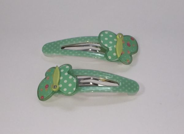 Kids snap clip with butterfly shape