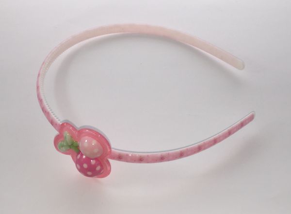Patterned head band with fruit shape