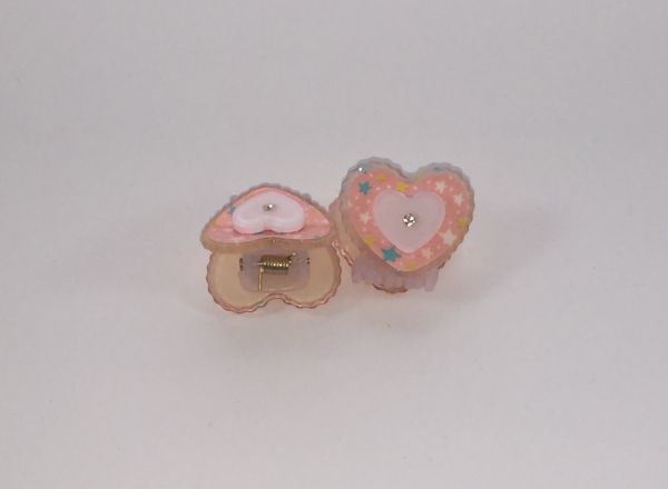 Heart shape small clips