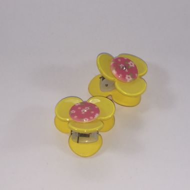 Flower shape small clips