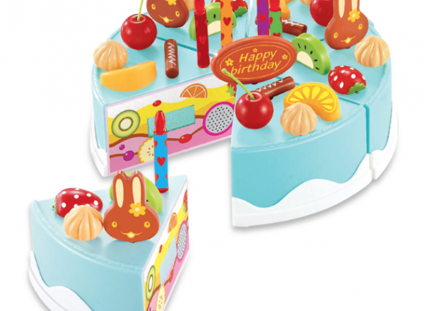 Birthday fruit cake play set