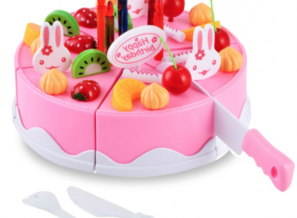 Birthday fruit cake play set