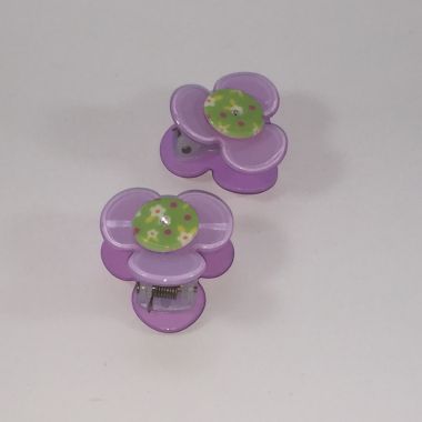 Flower shape small clips