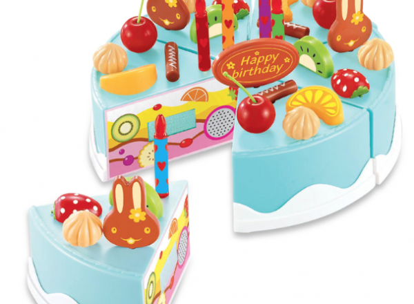 Birthday fruit cake play set