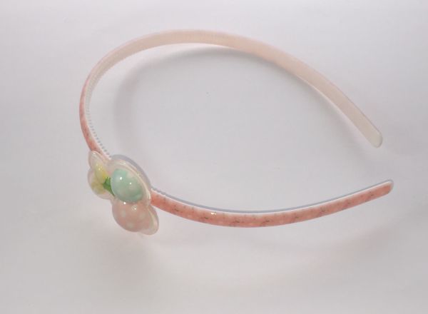 Patterned head band with fruit shape