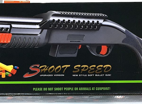 Soft bullet gun