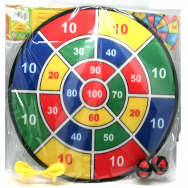 Velcro dart board