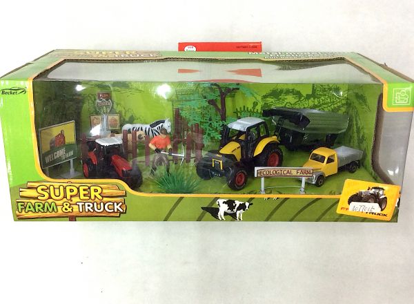 Farm truck with animals