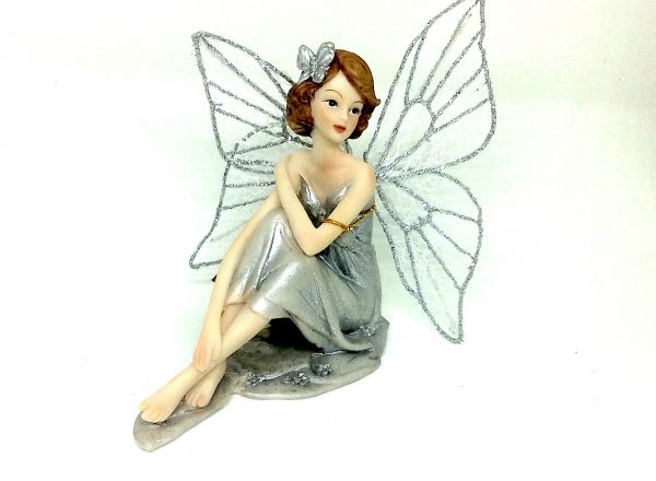 Fairy figurine 10x11 cm