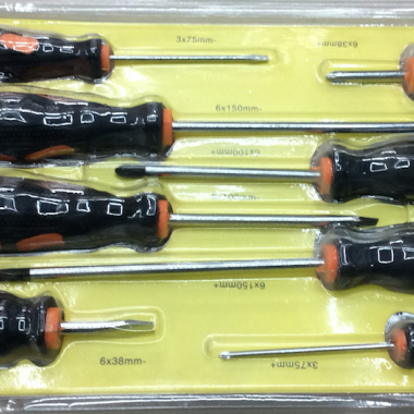 Screwdriver set 7 pieces