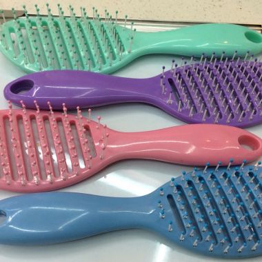 Hairbrush colourful