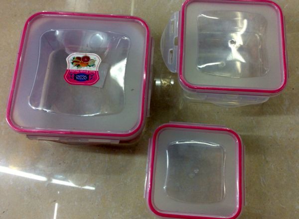 Food container 3 pieces