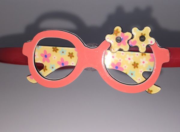 Headband with sunglass shape