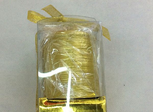 Christmas candle 6x10 cm
